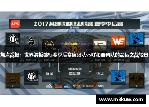 焦点战报：世界滑板锦标赛季后赛信阳队vs呼和浩特队的命运之战较量
